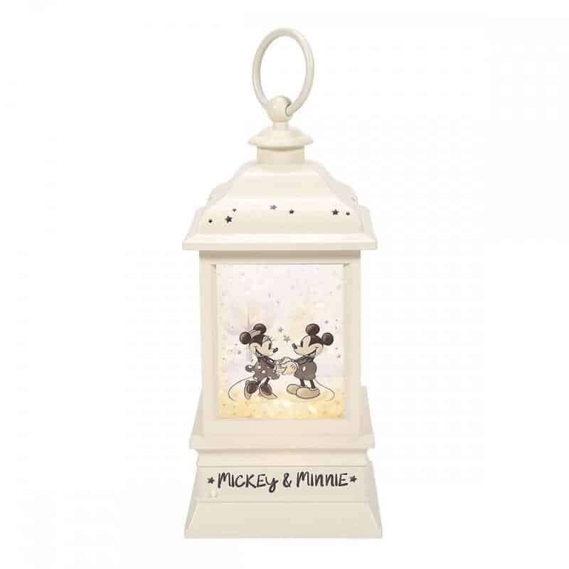 Figura Enesco! Mickey And Minnie Lantern Lamp - Disney