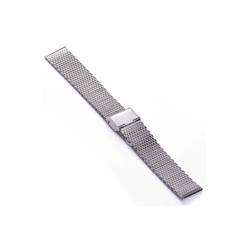 Pulseira Milanese Steel Straps Silver para Smartwatch 42mm ate 49mm