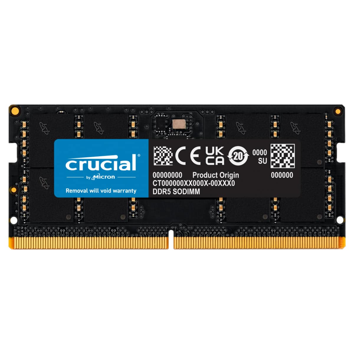 Memória So-Dimm DDR5 8Gb Crucial 4800Mhz CL40 1.1V