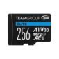 Micro SD Team Group 256Gb UHS-I U3 V30 A1 com adaptador