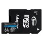 Micro SD Team Group 64Gb Elite UHS-I U3 V30 A1 com adaptador