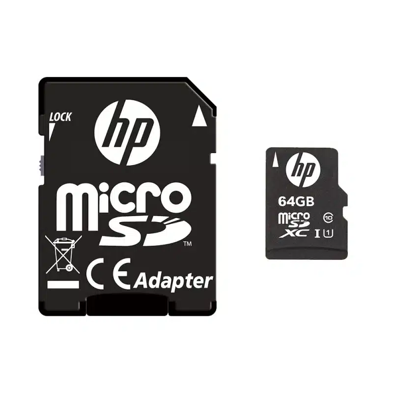 Micro Sd HP 64Gb Uhs-I U1 com Adaptador SD Micro Sd HP 64Gb Uhs-I U1 com Adaptador SD