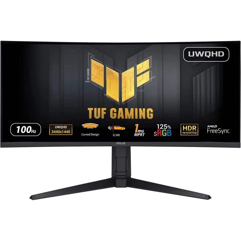 Monitor Asus TUF Gaming VG34VQEL1A 34" UWQHD 100Hz Curved 1ms