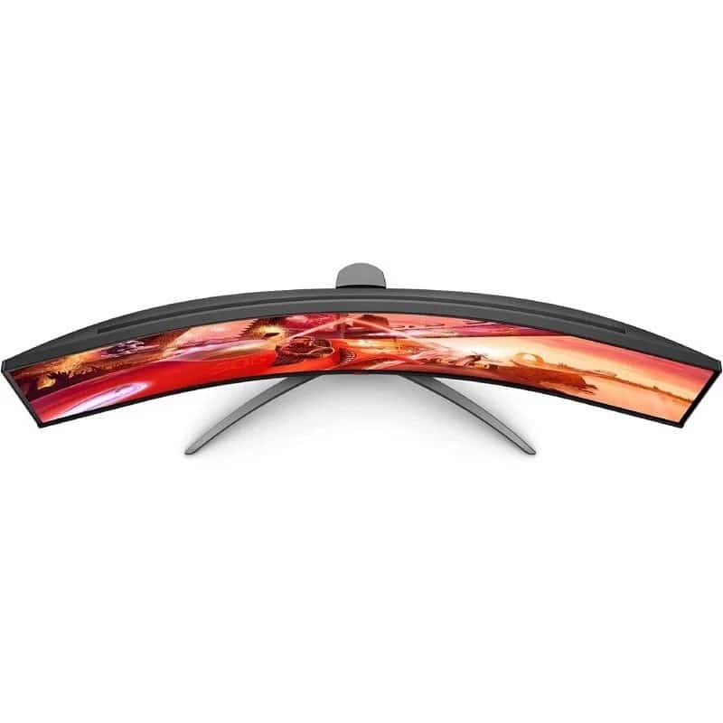 Monitor Gaming Ultrapanorámico Curvo AOC Agon AG493UCX2 48.8" Dual QHD 1ms 165Hz VA Multimedia Preto