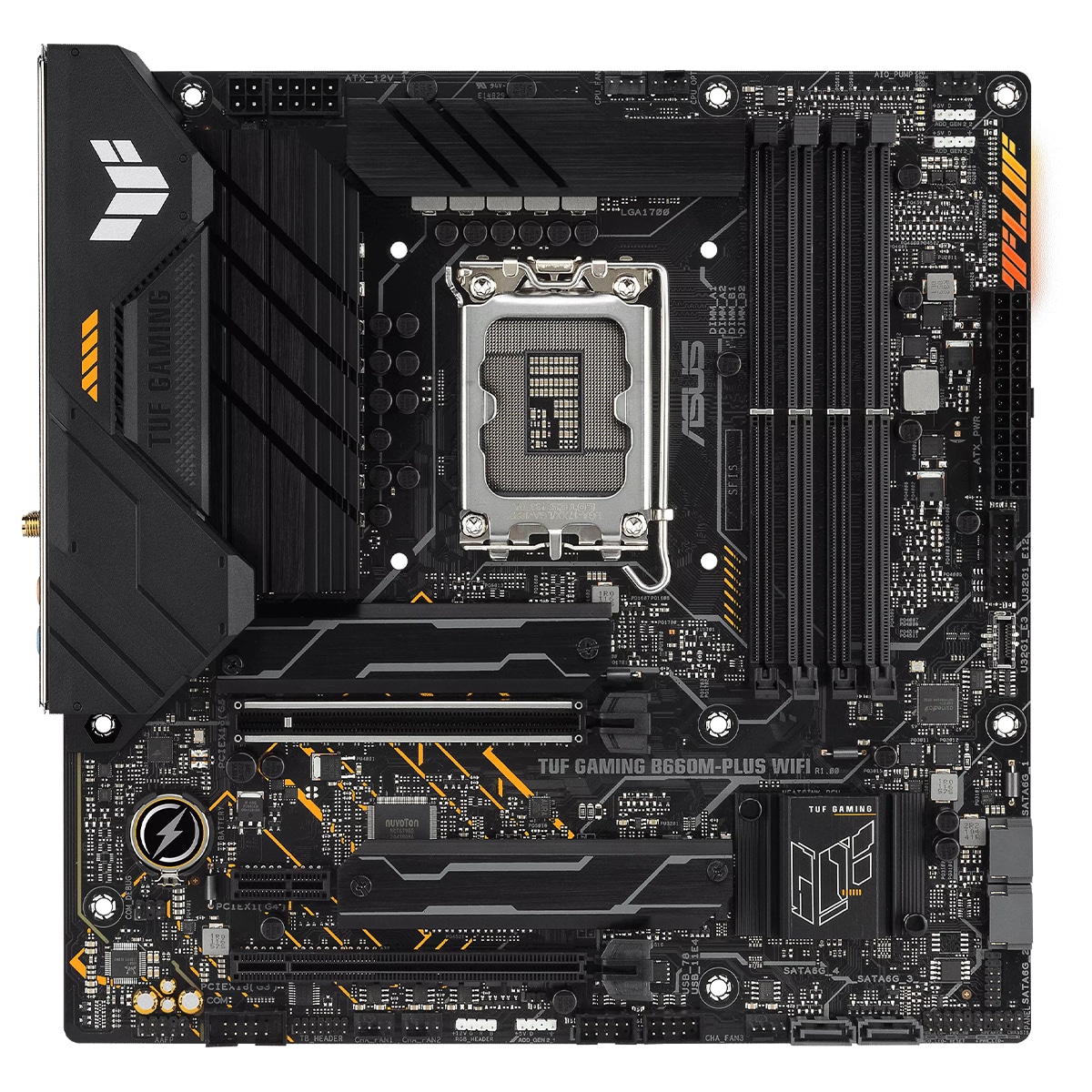 Motherboard Asus Tuf Gaming B660M-Plus ATX WiFi DDR5 Lga1700