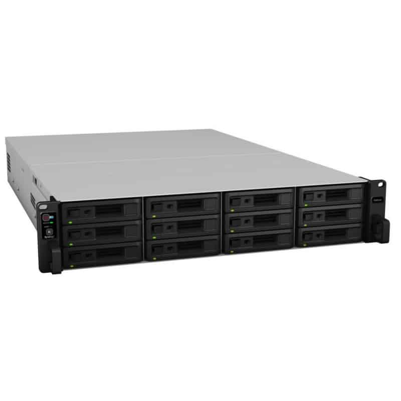 Synology RS3621RPxs NAS 12-bay 2U Rack Station Ram 8 GB - Gigabit