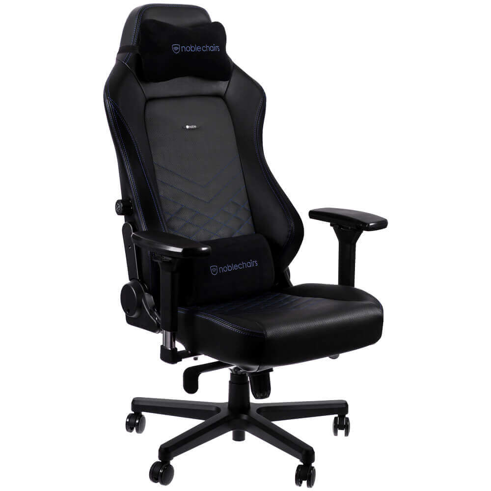 Cadeira noblechairs HERO Preto e Azul