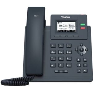 Telefone YEALINK SIP-T31G 2 Contas com PoE sem fonte alimentação