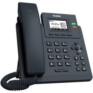 Telefone YEALINK SIP-T31G 2 Contas com PoE sem fonte alimentação