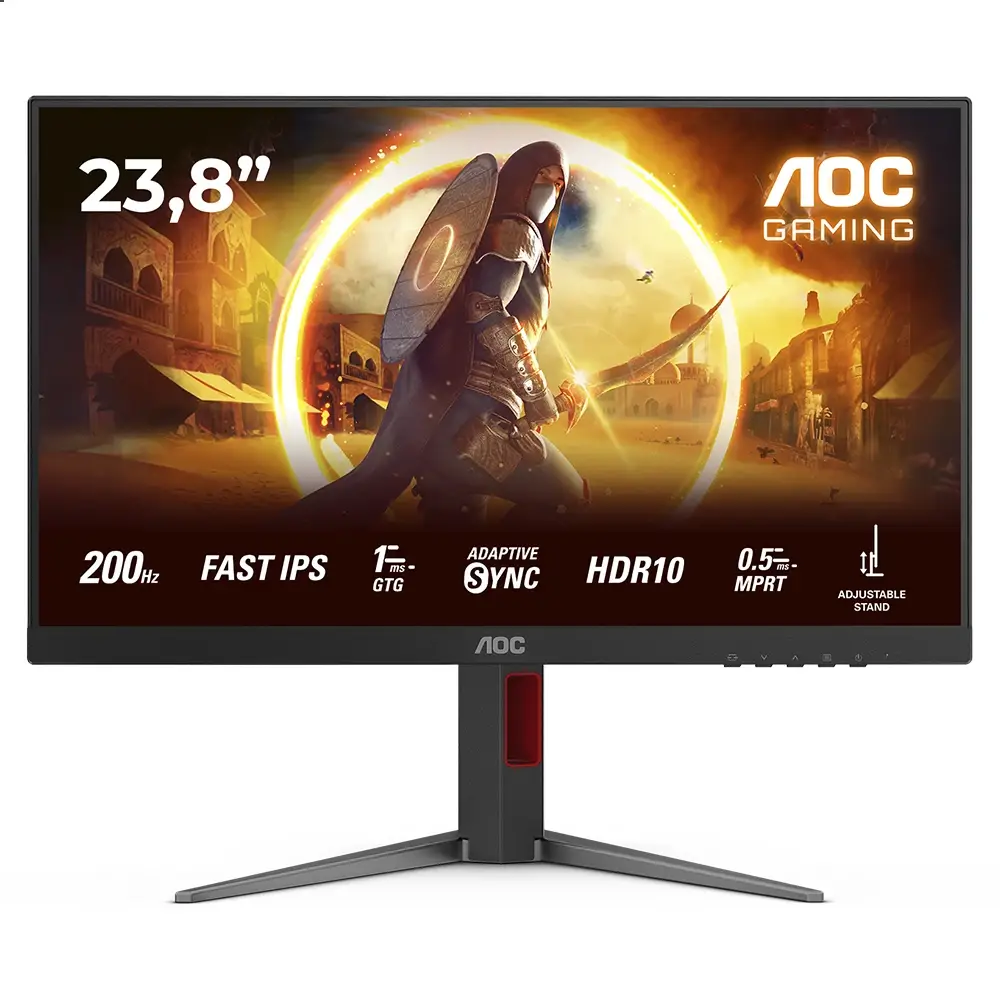 Monitor AOC AGON 23.8" 24G4HA Fast IPS FHD 200Hz 0.5ms