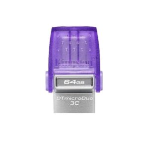 Pen Drive Kingston DataTraveler microDuo 3C 64GB USB + Type-C 3.2 Gen 1