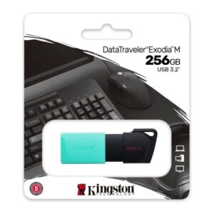 Pen Drive Kingston DataTraveler Exodia M 256GB USB 3.2 Verde
