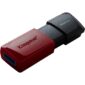 Pen drive Kingston DataTraveler Exodia M 128Gb USB 3.2 Preta/Vermelha