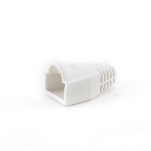 Proteção de Plástico para Ficha de rede RJ45 Branco Saco de 100Pcs