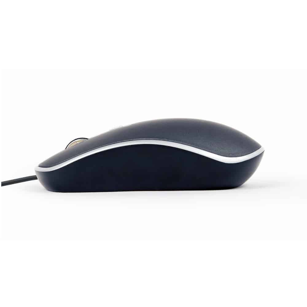 Rato Gembird USB 2.0 1200Dpi Preto/Cinza