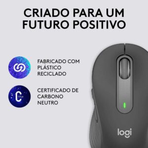 Rato Logitech sem Fios Bluetooth Logitech Signature M650 L Até 2000 DPI