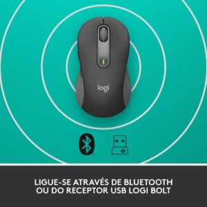 Rato Logitech sem Fios Bluetooth Logitech Signature M650 L Até 2000 DPI