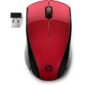 Rato Wireless HP 220 Ate 1600 DPI Vermelho