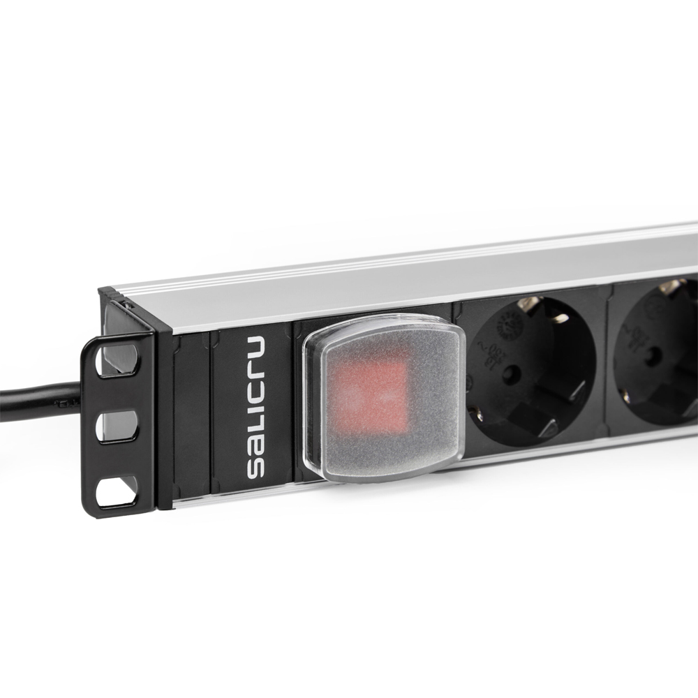 Régua Tomadas de Alimentaçao PDU Salicru SPS PDU 8 Tomadas Tipo Schuko 19" 1U