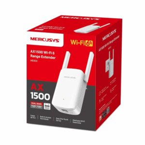 Repetidor Mercusys ME60X AX1500 Dual-Band Wi-Fi 6 Gigabit