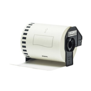 Brother DK22246 – Etiquetas Originais de Tamanho Personalizado – Largura 103 mm x 30,48 metros