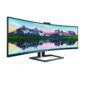 Monitor Profissional Ultrapanorámico Curvo Philips 499P9H 48.8