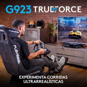 Simulador Volante com Pedais Logitech G923 TrueForce para Xbox Series X/S Xbox One PC