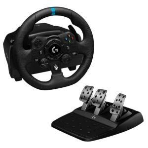 Simulador Volante com Pedais Logitech G923 TrueForce para Xbox Series X/S Xbox One PC