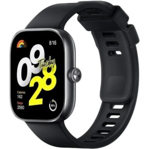 Smartwatch Xiaomi Redmi Watch 4 Notificações Frequência Cardíaca GPS Preto