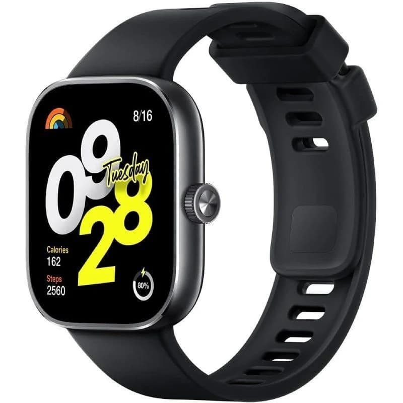 Smartwatch Xiaomi Redmi Watch 4 Notificações Frequência Cardíaca GPS Preto