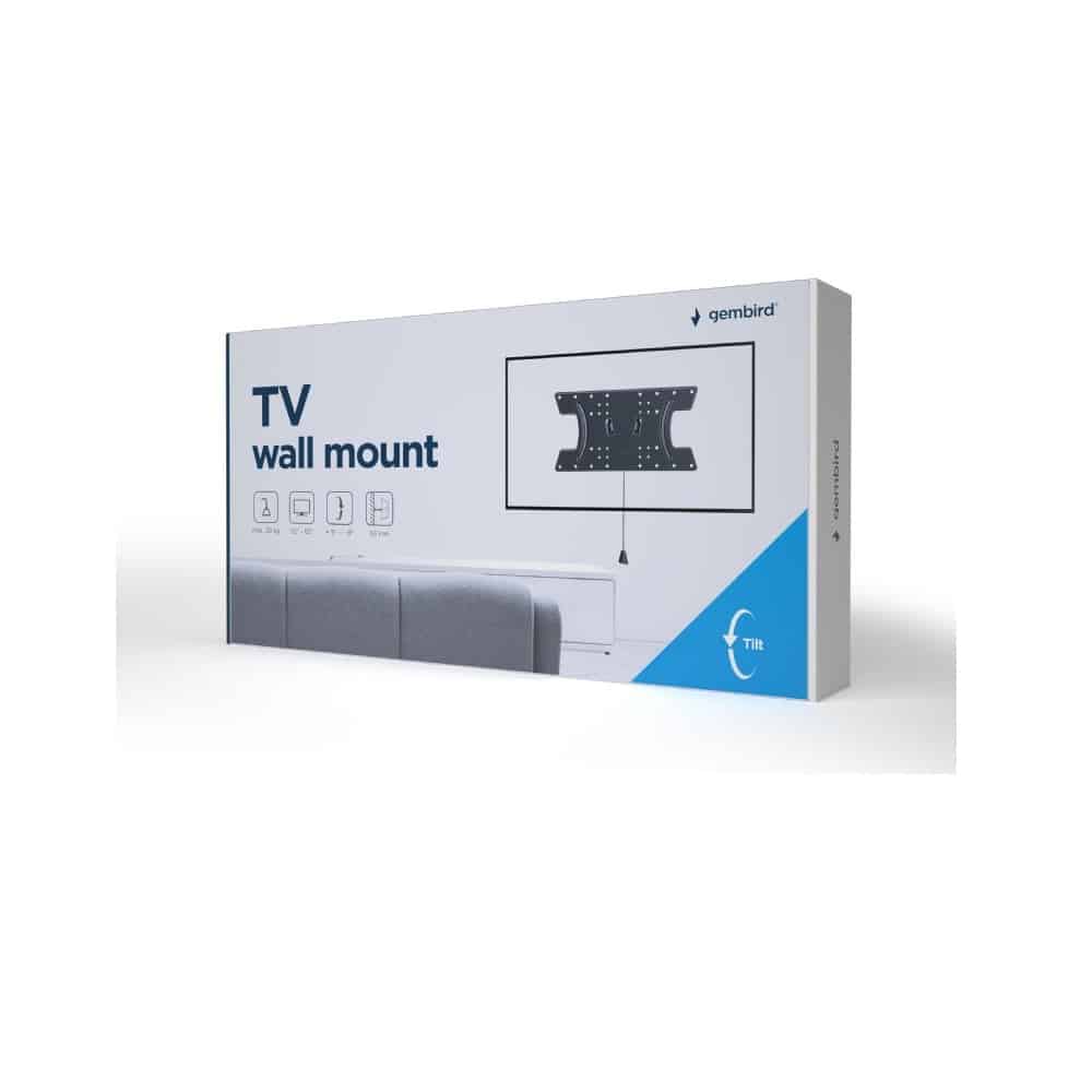 Suporte Parede TV Gembird 32" a 65" Vesa Compatível 13º Inclinável