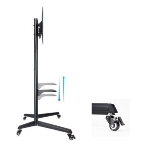 Suporte chão Tooq Free Standing 23" a 55" Preto