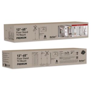 Suporte de Pé Barkan Inclinável 13" a 65" FS310T Máximo 36Kg