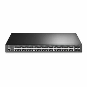 Switch TP-Link JetStream 52 Portas Gigabit L2 + Switch Managed com 48 portas PoE+