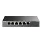 Switch Tp-Link 6 Portas 10/100 Mbps Desktop com 4 Portas POE+