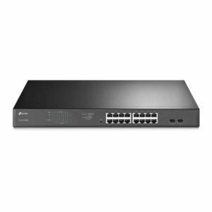 Switch de Rack 19 TP-Link TL-SG1218MPE com Gestão 16portas Gigabit PoE 802.3at/af