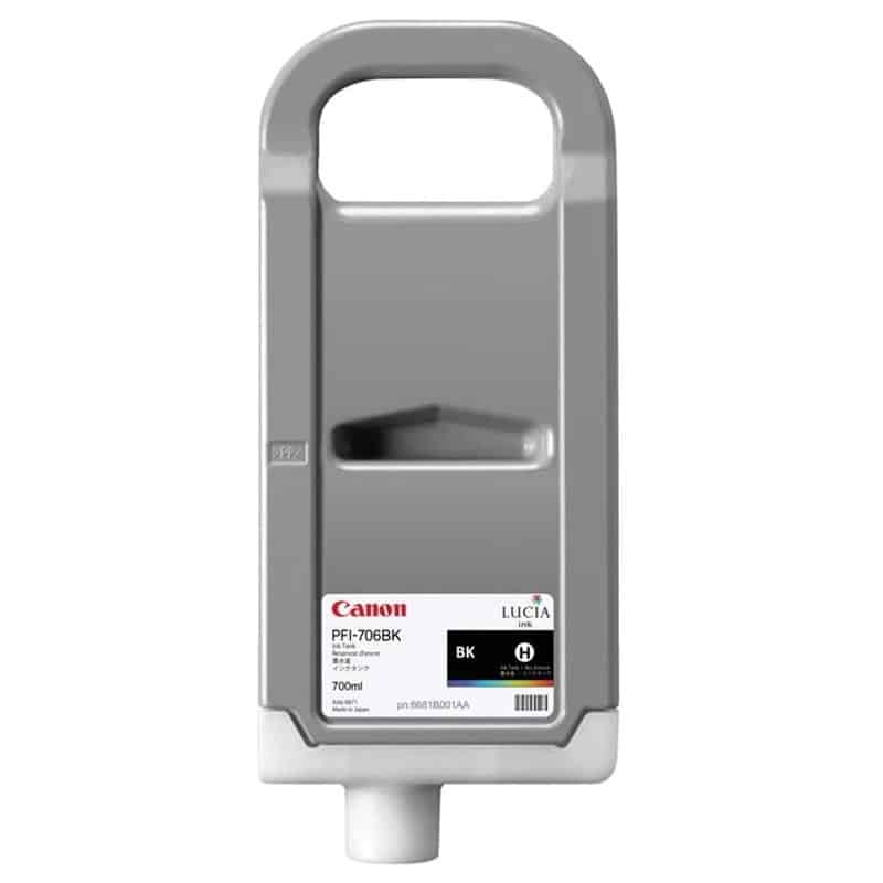 Tinteiro Original Canon PFI706 Preto