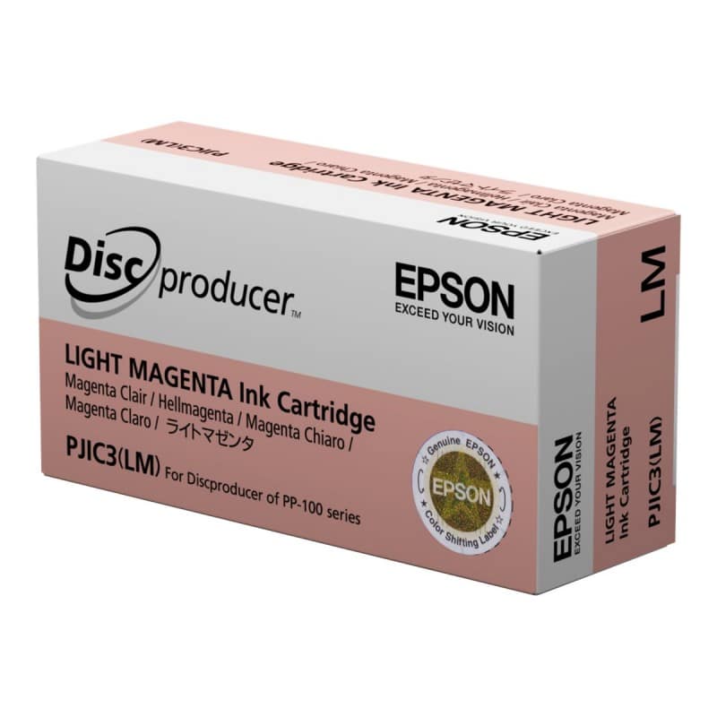 Tinteiro Original Epson PJIC3 Magenta Claro Tinteiro Original Epson PJIC3 Magenta Claro
