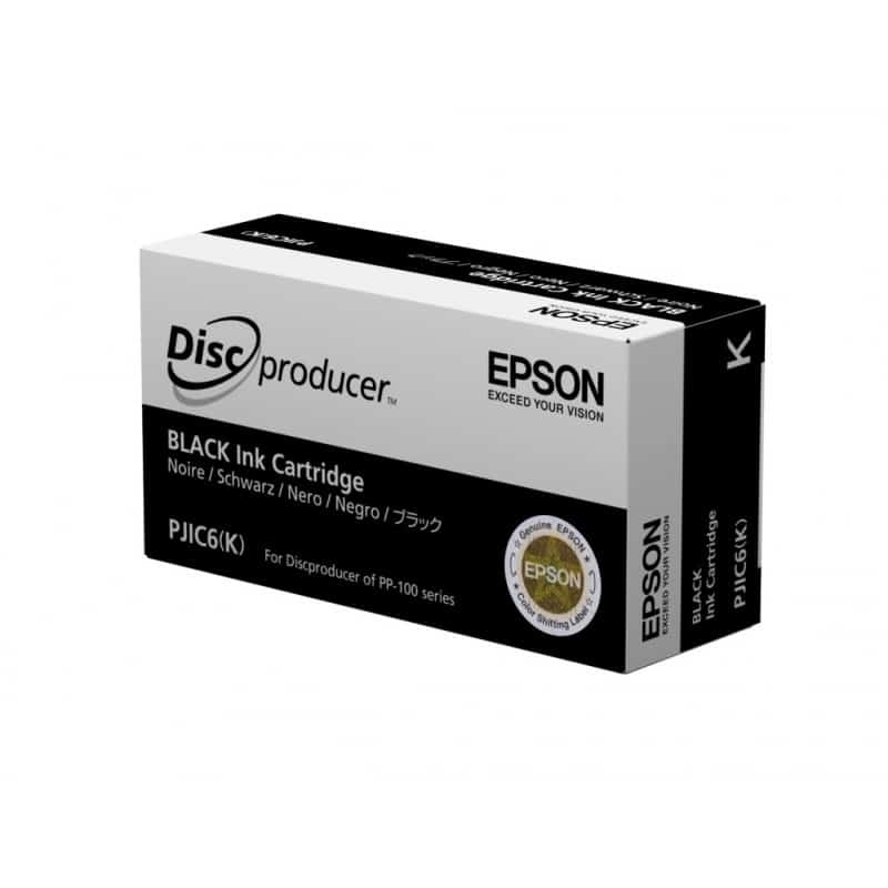 Tinteiro Original Epson PJIC6 Preto Tinteiro Original Epson PJIC6 Preto