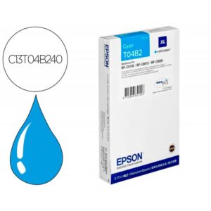 Tinteiro Original Epson T04B2 Azul