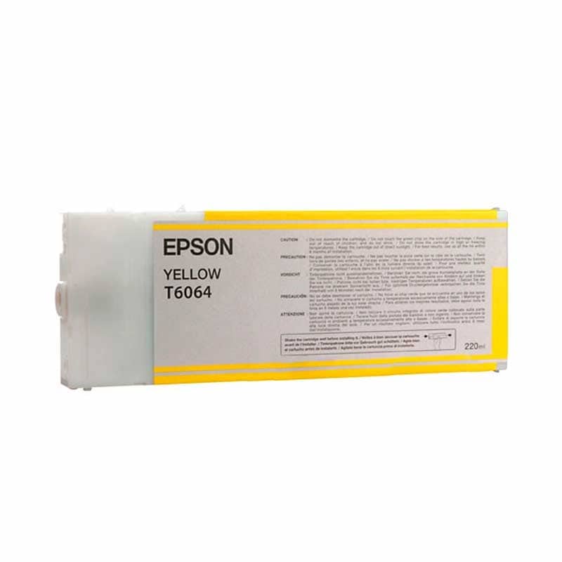 Tinteiro Original Epson T6064 Amarelo Tinteiro Original Epson T6064 Amarelo