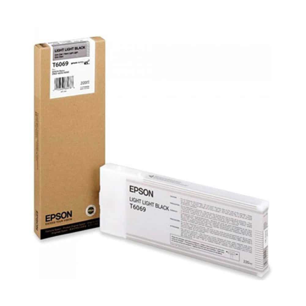 Tinteiro Original Epson T6069 Preto Ultra Claro
