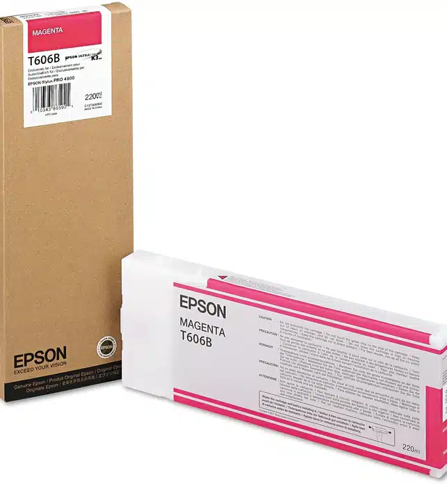 Tinteiro Original Epson T606B Magenta Tinteiro Original Epson T606B Magenta