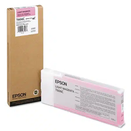 Tinteiro Original Epson T606C Magenta Claro Tinteiro Original Epson T606C Magenta Claro
