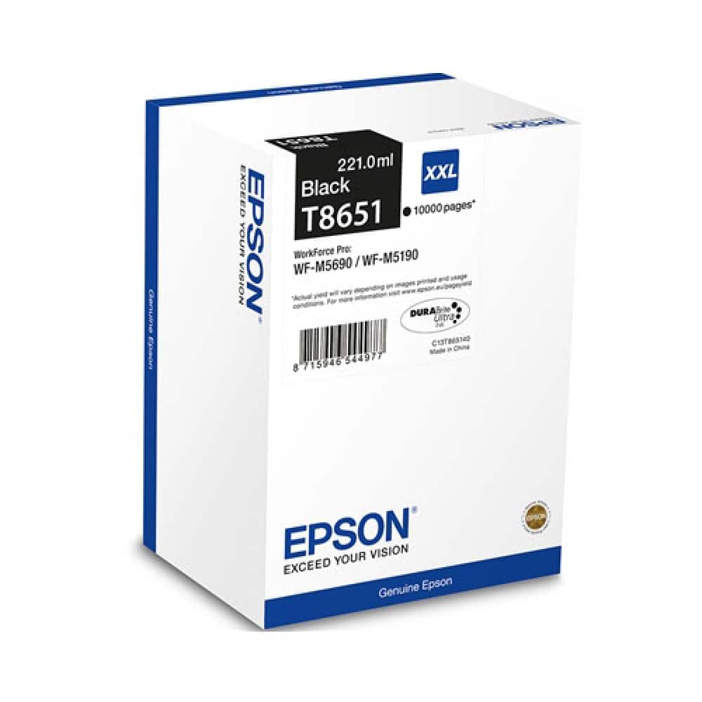 Tinteiro Original Epson T8651 Preto