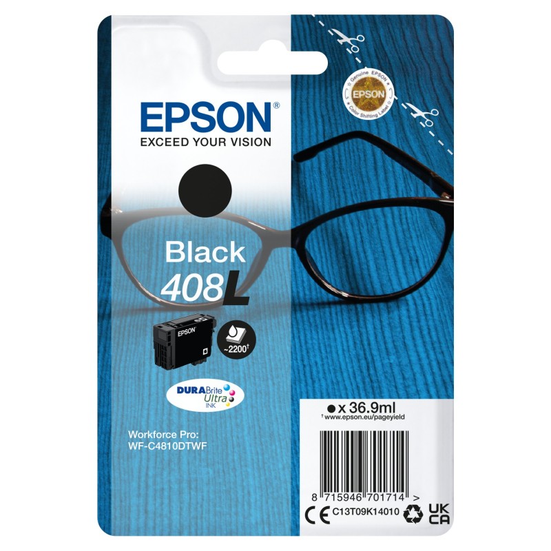 Tinteiro Original Epson nº408L Preto
