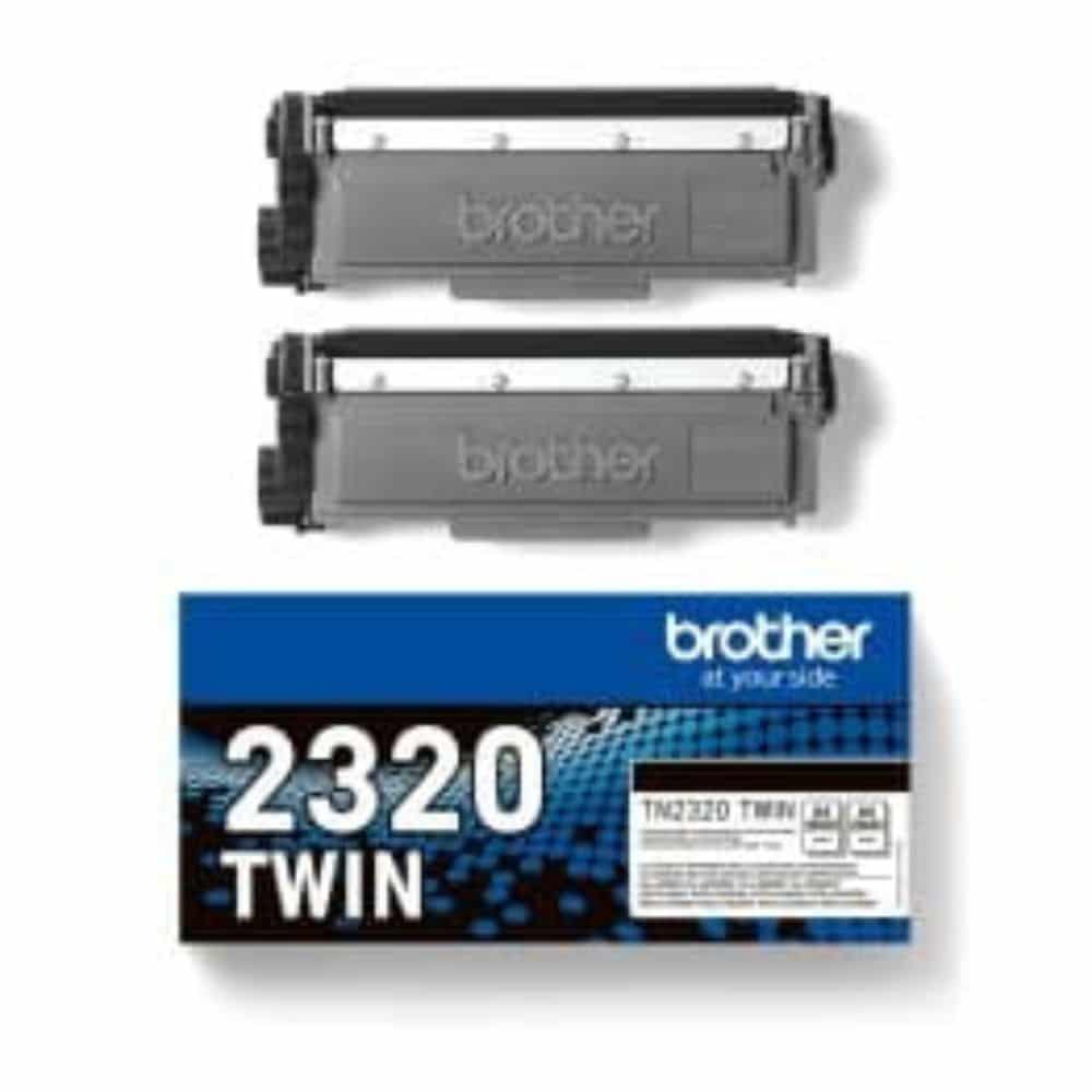 Toner Original Multipack Brother TN2320TWIN Pack 2x Pretos