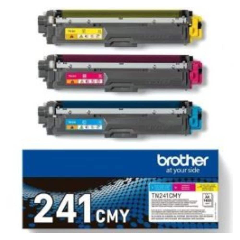Toner Original Multipack Brother TN241CMY Azul Magenta Amarelo
