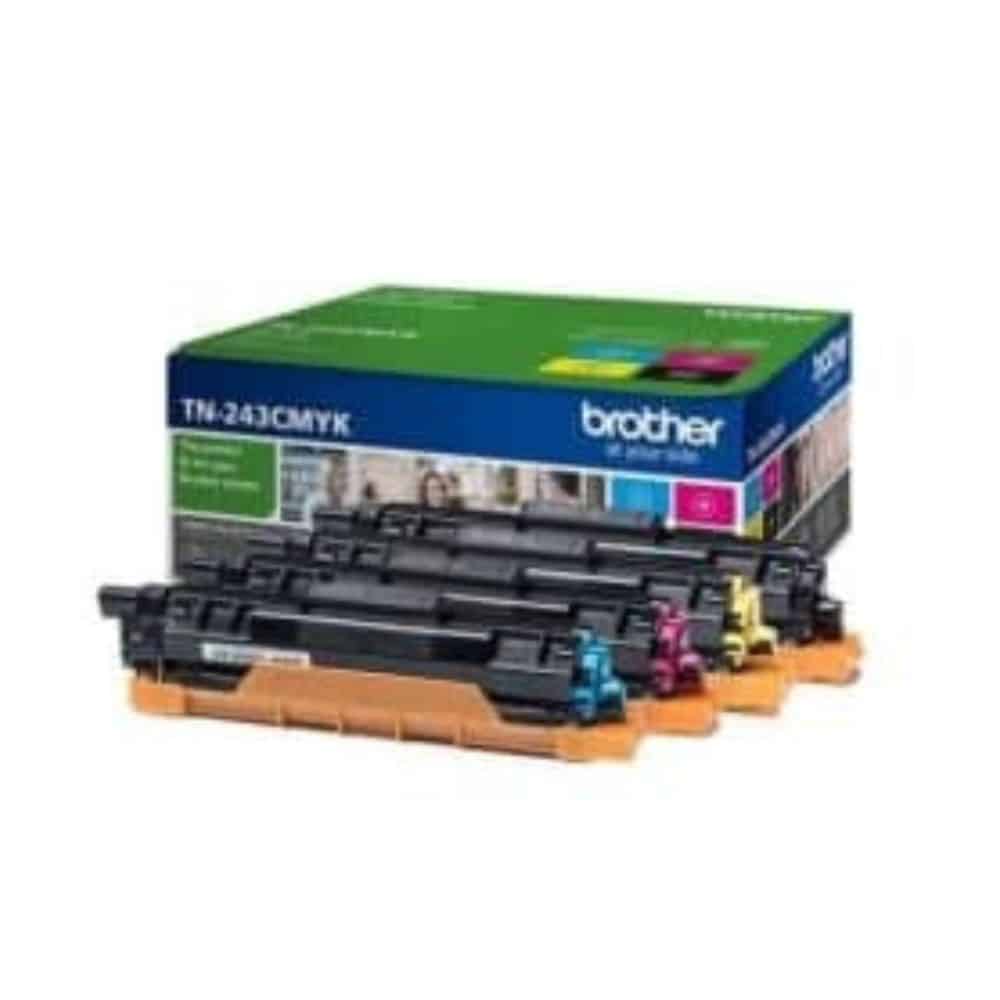 Toner Original Multipack Brother TN- 243CMYK Ciano Magenta Amarelo Preto