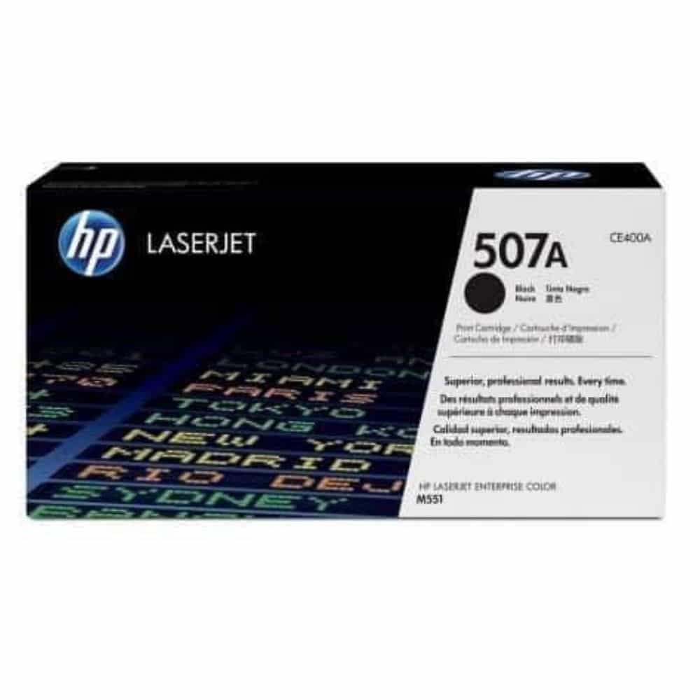 Toner Original HP nº507A Preto